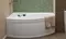 Ванна акриловая «Aquanet» Jersey 170/90 с экраном с каркасом без сифона белая левая, фото №5