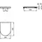 Сиденье для унитаза «Ideal Standard» Blend Curve T376001 дюропласт с микролифтом белое, картинка №10
