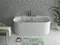 Ванна акриловая «Azario» Bradford 170/80 с каркасом с сифоном белая, изображение №4