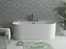Ванна акриловая «Azario» Bradford 170/80 с каркасом с сифоном белая, фото №5