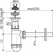 Сифон для раковины «AlcaPlast» AG210512140 с нержавеющей peшeткой  A41 белый, картинка №2