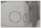 Кнопка смыва пневматическая «Allen Brau» Priority 9.20001.00 пластик хром, фото №1
