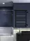 Водяной полотенцесушитель «Indigo» Brace LBCW80-50PBRR-б/п-60 56/80 без комплектующих чёрный муар с полкой правый, фотография №3