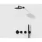 Душевая система «Vitra» Origin A49284EXP чёрная матовая, картинка №2
