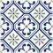 Настенный декор «Нефрит Керамика» Сиди-Бу-Саид Glossy 20x20 04-01-1-14-03-65-1000-1 серый, фото №1