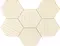 Настенная мозаика «Tubadzin» Horizon Hex 28,9x22,1 5903238006323 ivory, фото №1