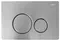 Кнопка смыва «Abber» AC0121MCH металл матовый хром, фото №1
