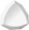 Плинтус «Керами» Звездочка большая 5,5x5,5 СК000029294 белый, фото №1