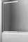 Шторка на ванну стеклянная «WasserKRAFT» Main 41S02-100 Fixed 100/140 прозрачная/хром универсальная, фото №1