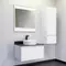 Мебель для ванной подвесная «Comforty» Марсель 75 белый матовый, картинка №2