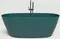 Ванна из литьевого мрамора «Salini» Sofia 170/80 донный клапан Up&Down с сифоном цвет на заказ матовая, картинка №2