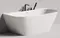 Ванна из литьевого мрамора «Salini» Sofia Wall 160/80 донный клапан Up&Down с сифоном белая глянцевая, изображение №4