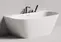 Ванна из литьевого мрамора «Salini» Sofia Wall 160/80 донный клапан Up&Down с сифоном белая матовая, изображение №4