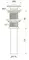 Донный клапан для раковины «Point» PN000Z1GM с механизмом Клик-Клак графит, картинка №2