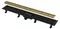 Душевой лоток «AlcaPlast»  APZ10BLACK-650BRASS боковой выпуск бронза , фото №1