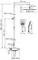 Душевая система «WasserKRAFT» A113.116.101.CH с термостатом хром/белая, фотография №3