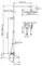 Душевая система «WasserKRAFT» A288.160.078.BM с термостатом чёрная матовая, фотография №3