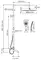Душевая система «WasserKRAFT» A188.116.101.010.CH с термостатом хром, фотография №3
