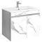 Мебель для ванной подвесная «Onika» Марбл 75.02 мрамор/камень бетонный, изображение №4
