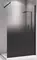 Душевая перегородка «Abber» Immer Offen AG69101BD 100/200 прозрачная-тонированная/чёрная универсальная, фото №1