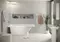 Ванна из литьевого мрамора «Фэма» Виктория 160/70 на подиуме без сифона белая, изображение №4