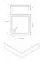 Душевой поддон «Акватек» DPA-0000005 90/90 средний акриловый квадратный белый без сифона, изображение №4
