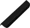 Мебельная ручка «Aquanet» Ирис new 12.8 (для тумб 50, 60/пенала) чёрная матовая, фото №1