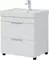 Тумба с раковиной «Aquanet» Ирис new 60 с 2 ящиками (Ирис 60) белый глянец, картинка №2