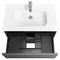 Тумба с раковиной «Roca» Ona 80 (Victoria Nord 80) подвесная зелёный матовый, изображение №4
