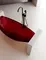 Ванна из полиэфирной смолы «Abber» Kristall 180/80 подвесная без опор красная, фото №5