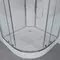 Душевая кабина «Niagara» NG-301-01 90/90 низкий поддон прозрачная с матовой полосой/белая с гидромассажем с электрикой, изображение №4