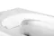 Подвесной унитаз безободковый «Abber» Bequem AC1103 белый с сиденьем дюропласт с микролифтом белое, изображение №4