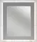 Зеркало «Opadiris» Луиджи 90-2 с подсветкой серый матовый, фото №1