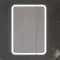 Зеркальный шкаф «Opadiris» Элеганс 70 с подсветкой белый матовый, фото №1