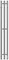Электрический полотенцесушитель «Point» Деметра PN12822 П3 12/120 хром правый, картинка №2