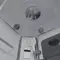 Душевая кабина «Niagara» NG-306-01 90/90 низкий поддон прозрачная с матовой полосой/белая с гидромассажем с электрикой, фото №5