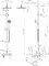 Душевая система «Bravat» Opal R F6125183CPA2RUS хром, фотография №3