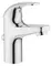 Смеситель для раковины «Grohe» BauCurve 32805000 с донным клапаном хром, фото №1