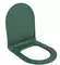 Сиденье для унитаза «Ambassador» Abner 102T20701S ультратонкое дюропласт с микролифтом зеленое, фото №1