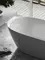 Ванна акриловая «Sancos» Single 180/85 с каркасом с сифоном белая, фотография №7