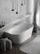 Ванна акриловая «Sancos» First 170/80 с каркасом с сифоном белая, фотография №7