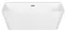 Ванна акриловая «Sancos» Square 170/75 с каркасом с сифоном белая, картинка №2