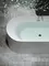 Ванна акриловая «Sancos» Omega 170/80 с каркасом с сифоном белая, изображение №4