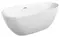 Ванна акриловая «Sancos» Avocado 170/80 с каркасом с сифоном белая, фото №1