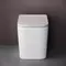 Приставной унитаз безободковый «Ceramica Nova» Cubic Rimless CN1809 белый с сиденьем дюропласт с микролифтом белое, фотография №3