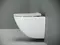 Подвесной унитаз безободковый «Ceramica Nova» Mono CN1905 белый с сиденьем дюропласт с микролифтом белое, фотография №3