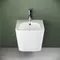 Подвесное биде «Ceramica Nova» Metric CN3008 белое, изображение №4