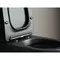 Подвесной унитаз безободковый «Ceramica Nova» Metropol CN4002MB черный матовый с сиденьем дюропласт с микролифтом, изображение №4