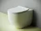 Приставной унитаз безободковый «Ceramica Nova» Metropol Rimless CN4004 белый с сиденьем дюропласт с микролифтом белое, фотография №3