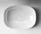 Раковина «Ceramica Nova» Element 50/38 CN5005 фарфоровая белая, изображение №4